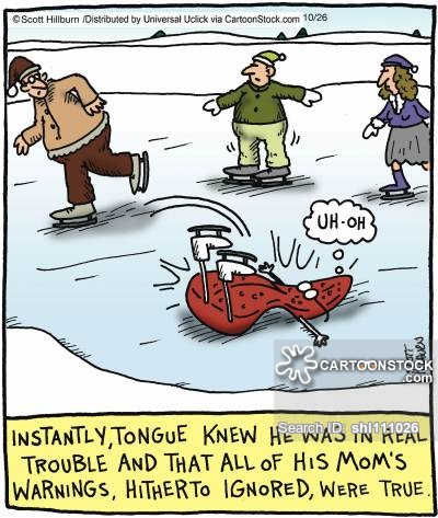 Instantly, tongue knew he was in real trouble and that all his mom's warning, hither to ignore, were true.